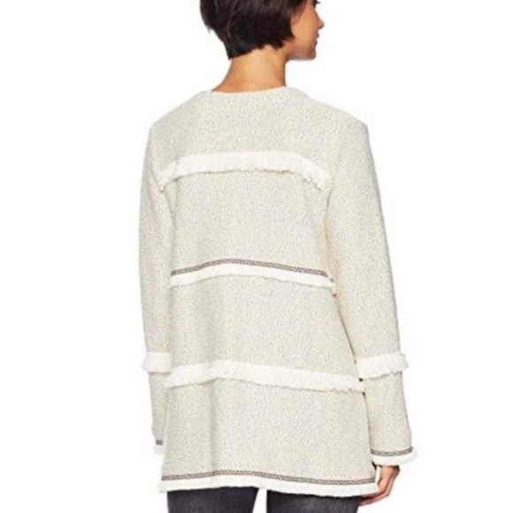 Jack By BB Dakota Almost Famous Jacket Cream Size Medium - Picture 2 of 7